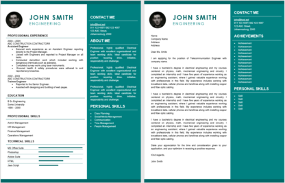 Engineering Curriculum Vitae + Cover Letter